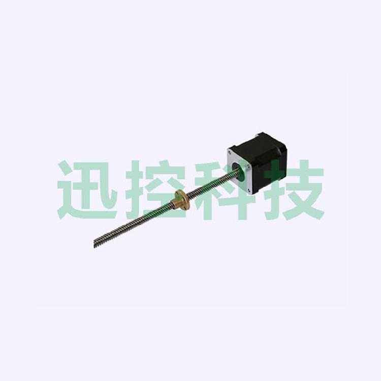 貫通式 固定軸式 滾珠絲桿帶剎車絲桿電機 QS35HS47-TD3-E200絲桿電機